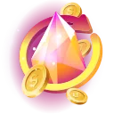 Ikona bonusu dla high rollerów NV1 Casino – złota korona