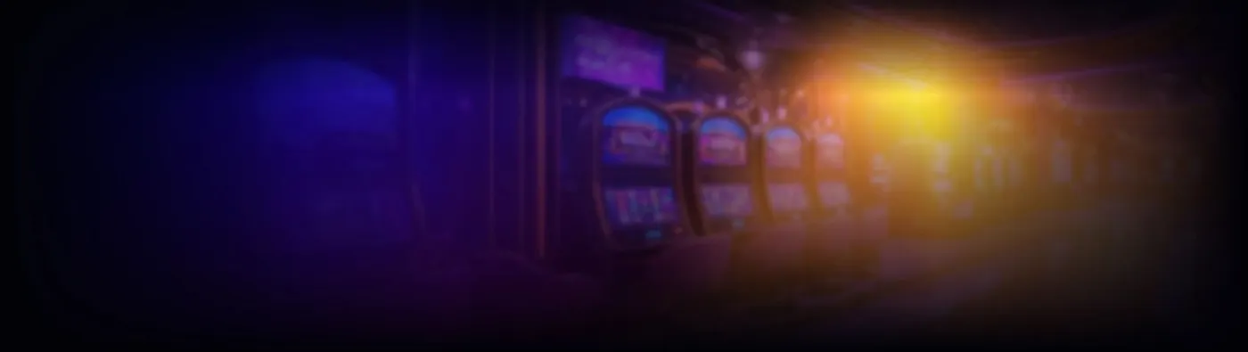 Sala automatów NV1 Casino – tło sekcji wpłat i wypłat w złotówkach